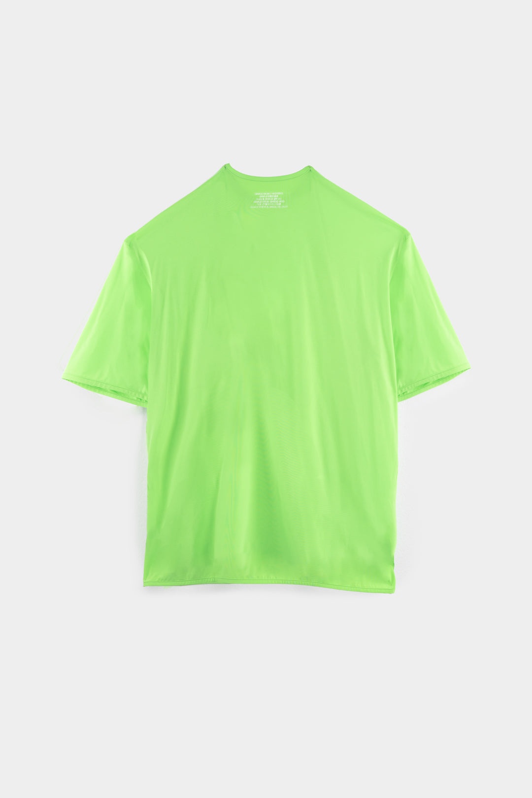 STRETCH OVER T-SHIRT / fluo green - 2