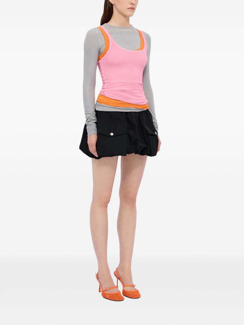 MSGM cargo-pocket mini skirt outlook