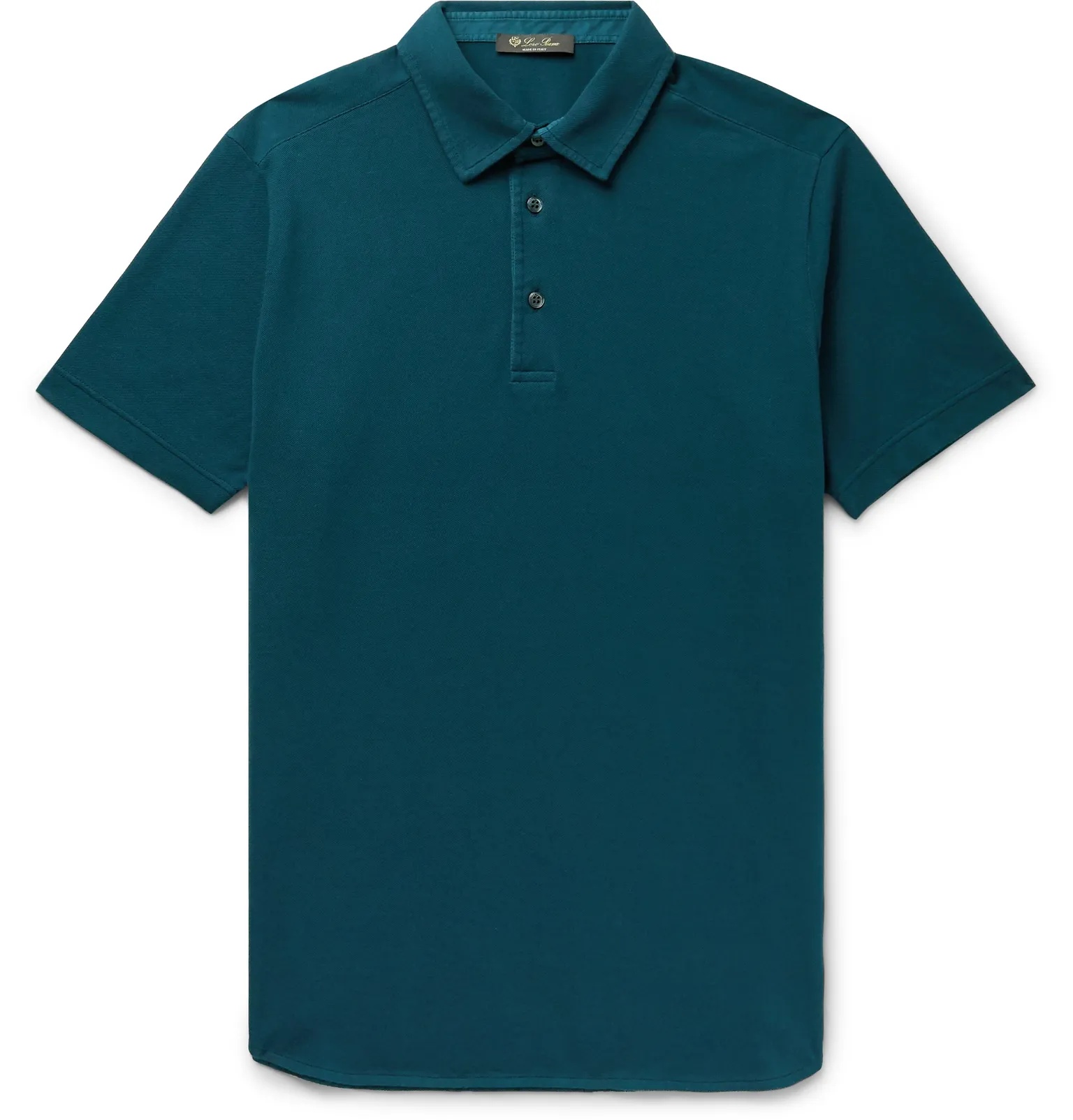 Cotton-Piqué Polo Shirt - 25