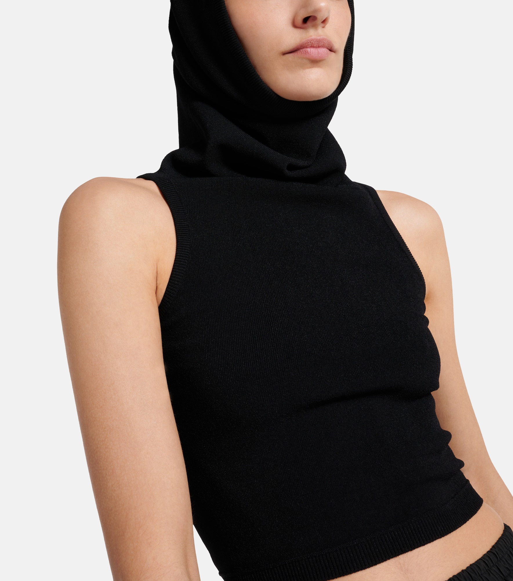 Hooded crop top - 5