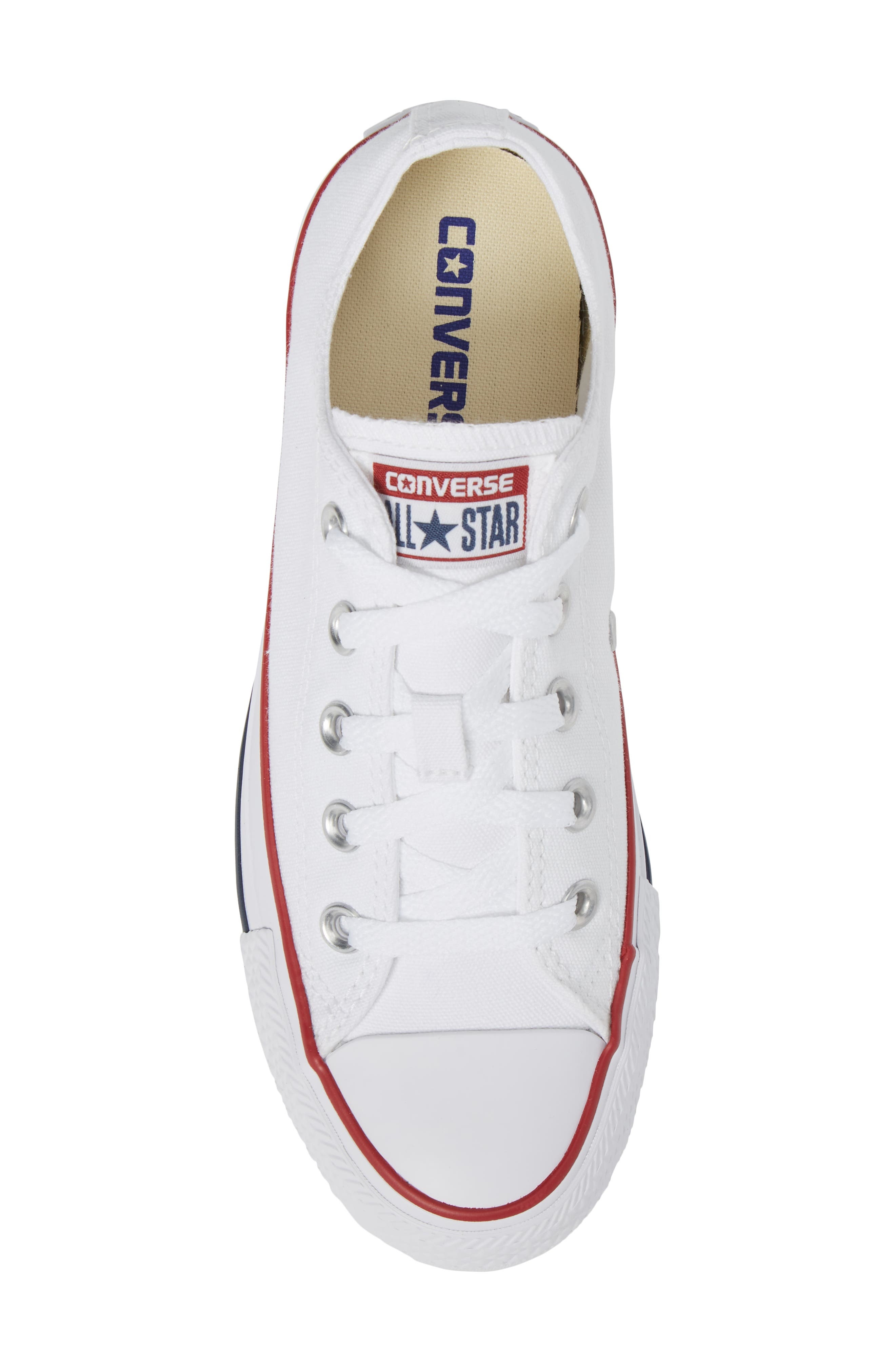Converse Chuck Taylor® All Star® Low Top Sneaker in Optic White at Nordstrom - 5