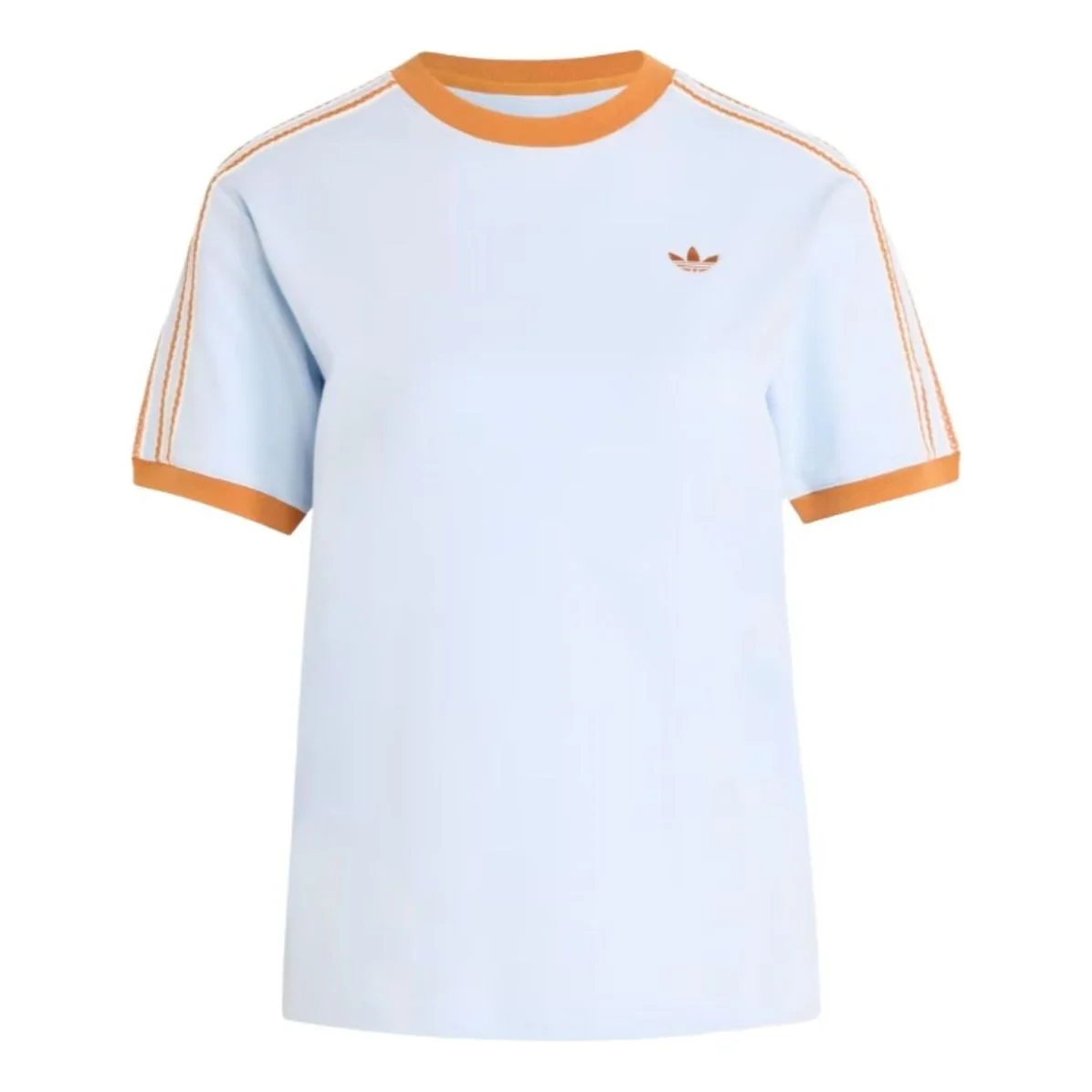 (WMNS) adidas Summer Glow Advanced Three Stripes Tee Asia Sizing 'Crystal Sky' KY8125 - 1