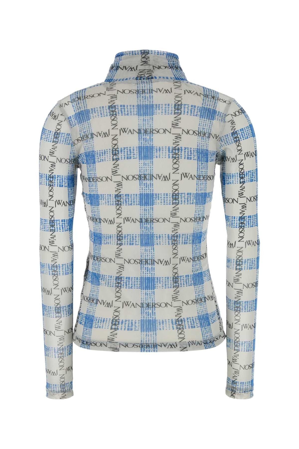 J.W. ANDERSON - Jw Anderson Women Printed Stretch Tulle Top - 2
