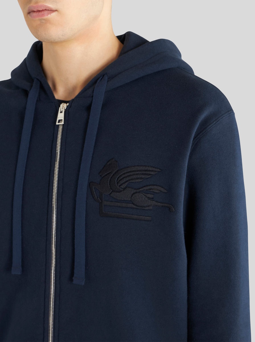 パーカー・フーディ Etro Hooded Sweatshirt With Logo Etro HOODED SWEATSHIRT WITH LOGO | REVERSIBLE