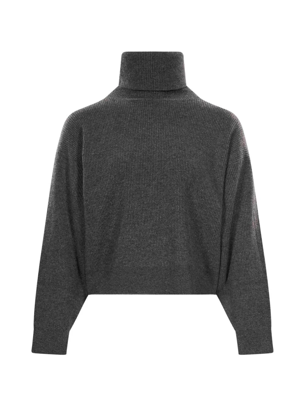 ribbed-knit roll-neck sweater - 1