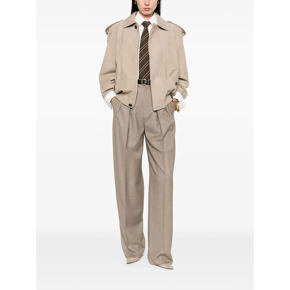 Saint Laurent White Tops - Shirts Women - 4