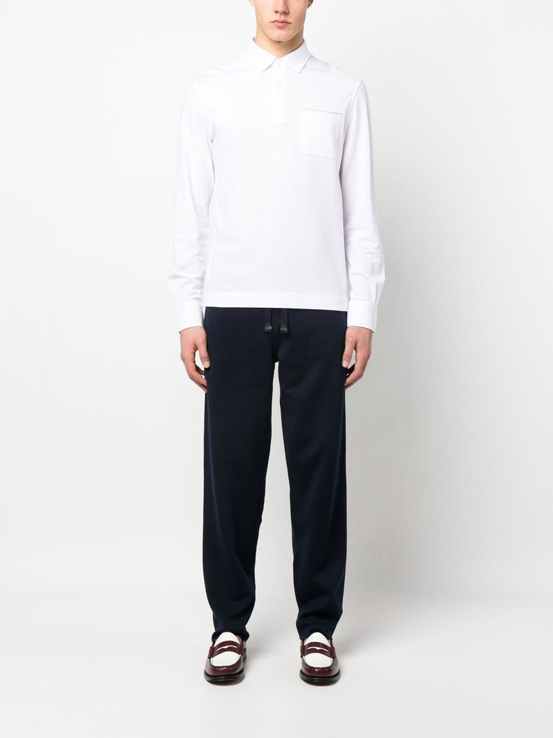Brioni drawstring-fastening track pants outlook