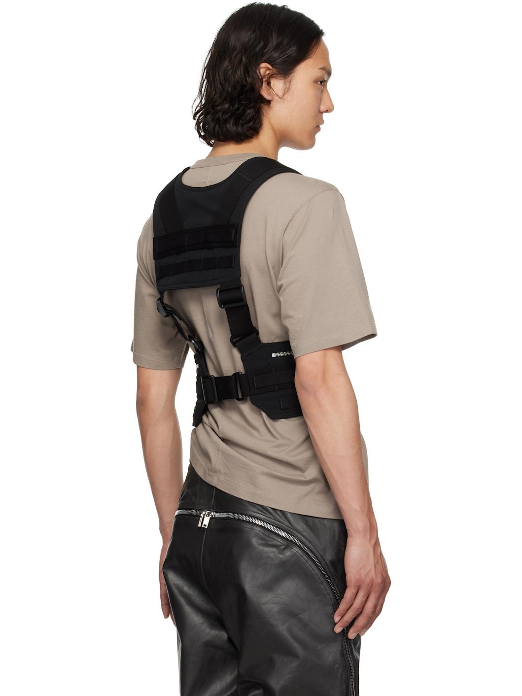 Black Hollywood Harness Vest - 3
