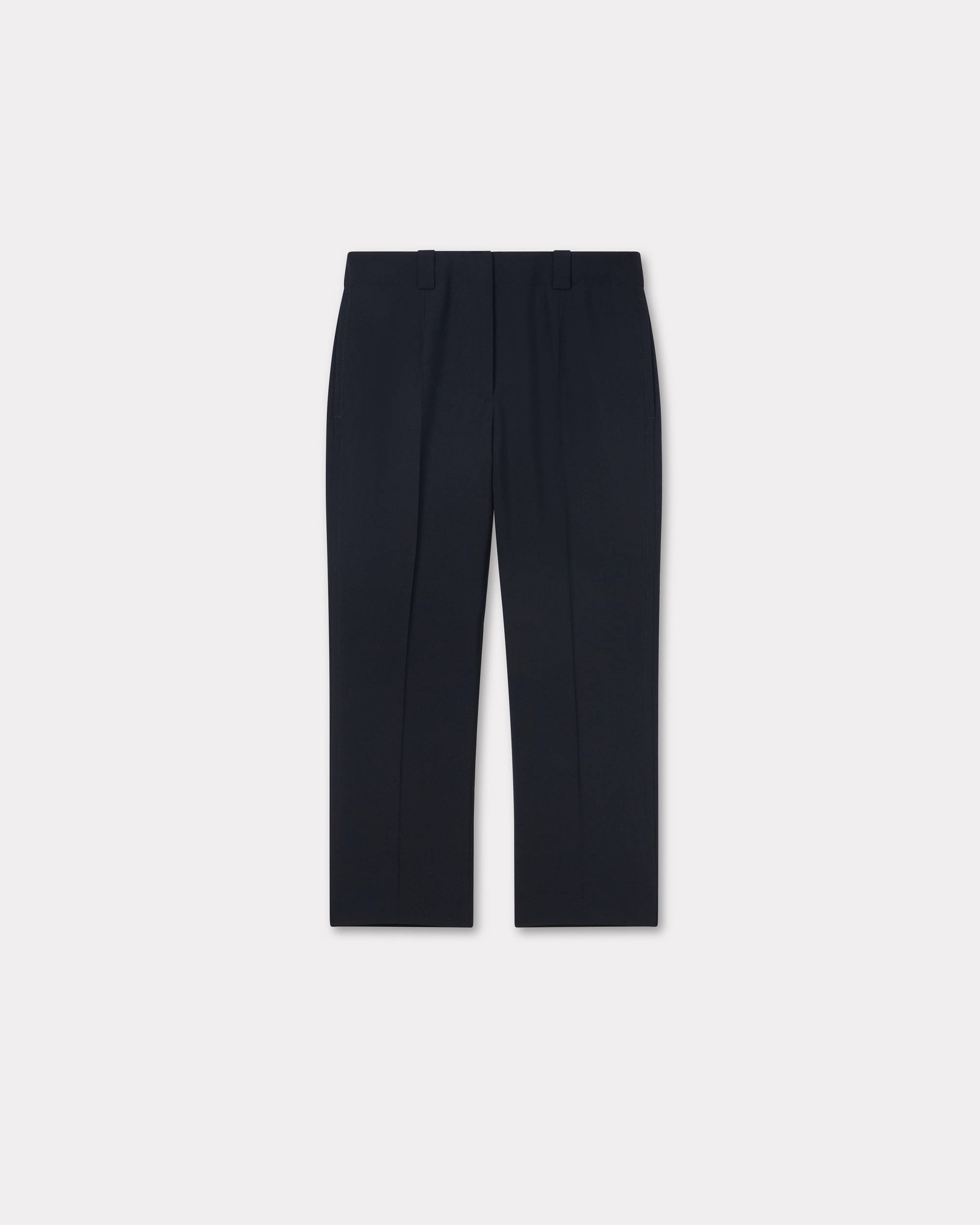 Virgin wool cropped pants - 1