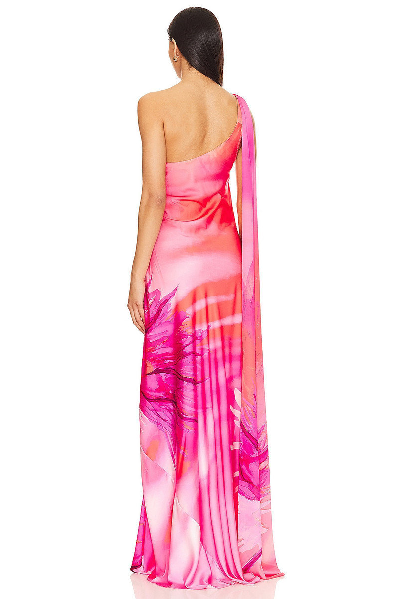 HEMANT & NANDITA Abira One Shoulder Maxi Dress outlook