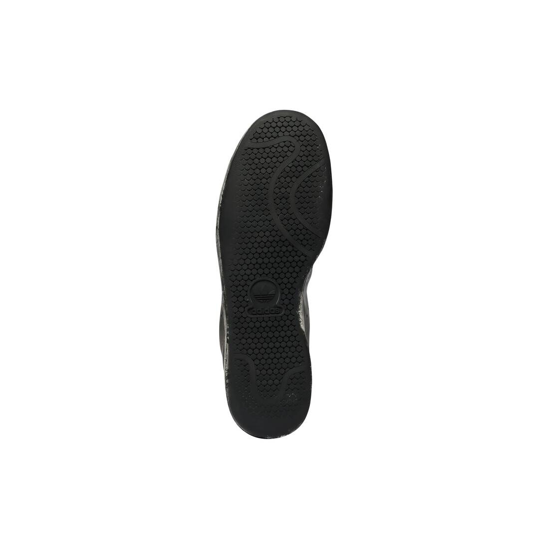 Women's Balenciaga / Adidas Stan Smith Worn-out Sneaker in Black - 6