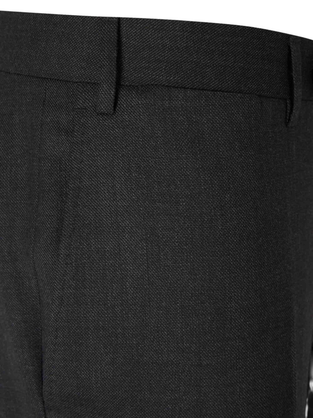 textured wool suit - 2