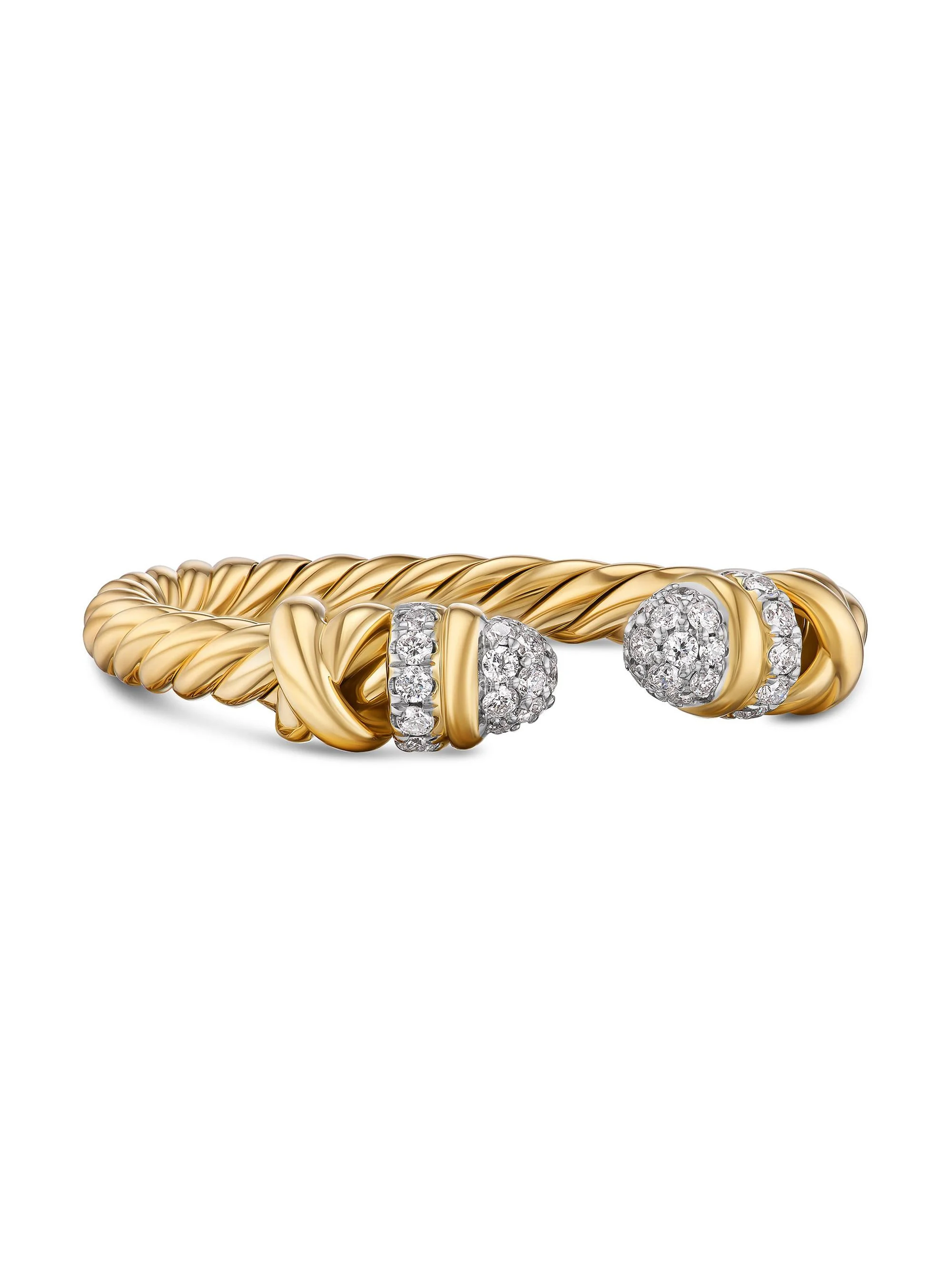 Women's Petite Helena Open Ring in 18K Yellow Gold - Yellow Gold - 1