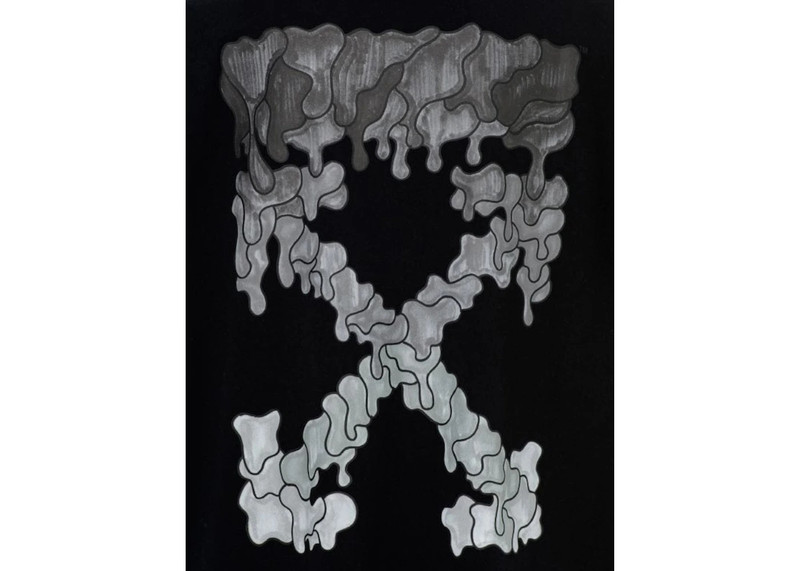 Off-White OFF-WHITE Marker Arrow Oversized T-shirt Black/Grey outlook