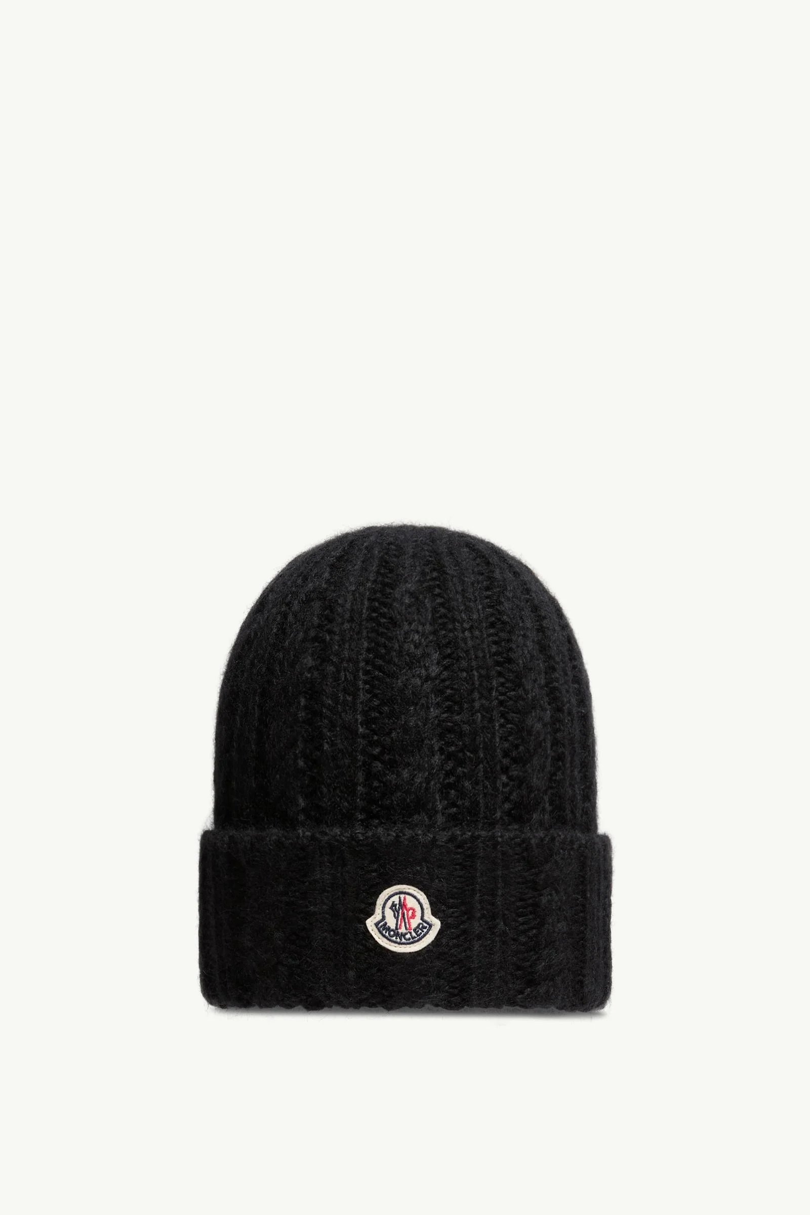 Cable Knit Wool Blend Beanie - 1