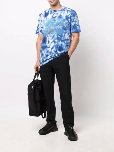 C.P. Company tie dye-print short-sleeved T-shirt outlook