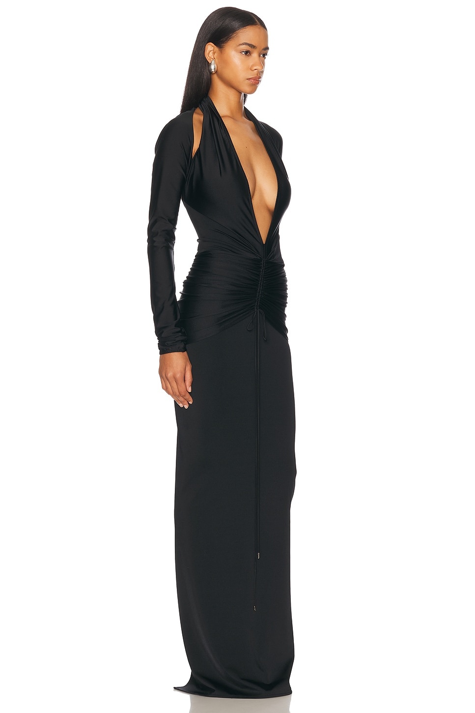 Deep Plunge Gown - 2