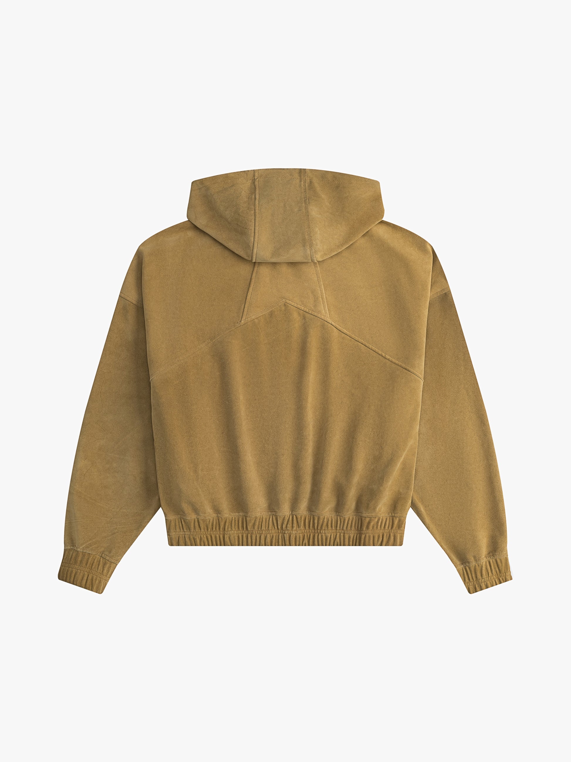 SUEDE RHUDE CREST HOODIE - 4