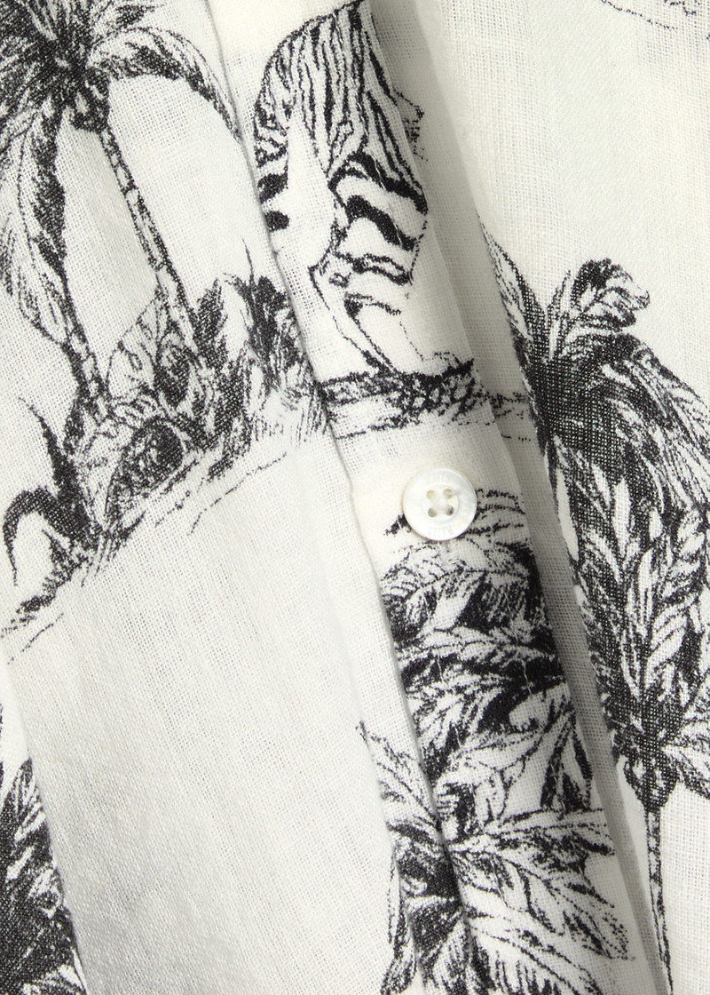 Rails Charlie Printed Linen-blend Shirt 5