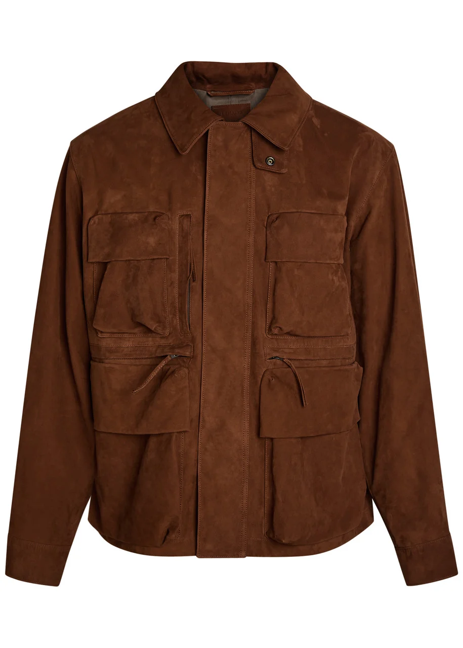 Lemaire Reporter Suede Jacket - 1