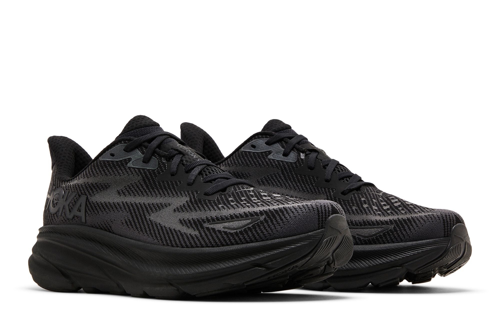 Wmns Clifton 9 'Triple Black' - 8