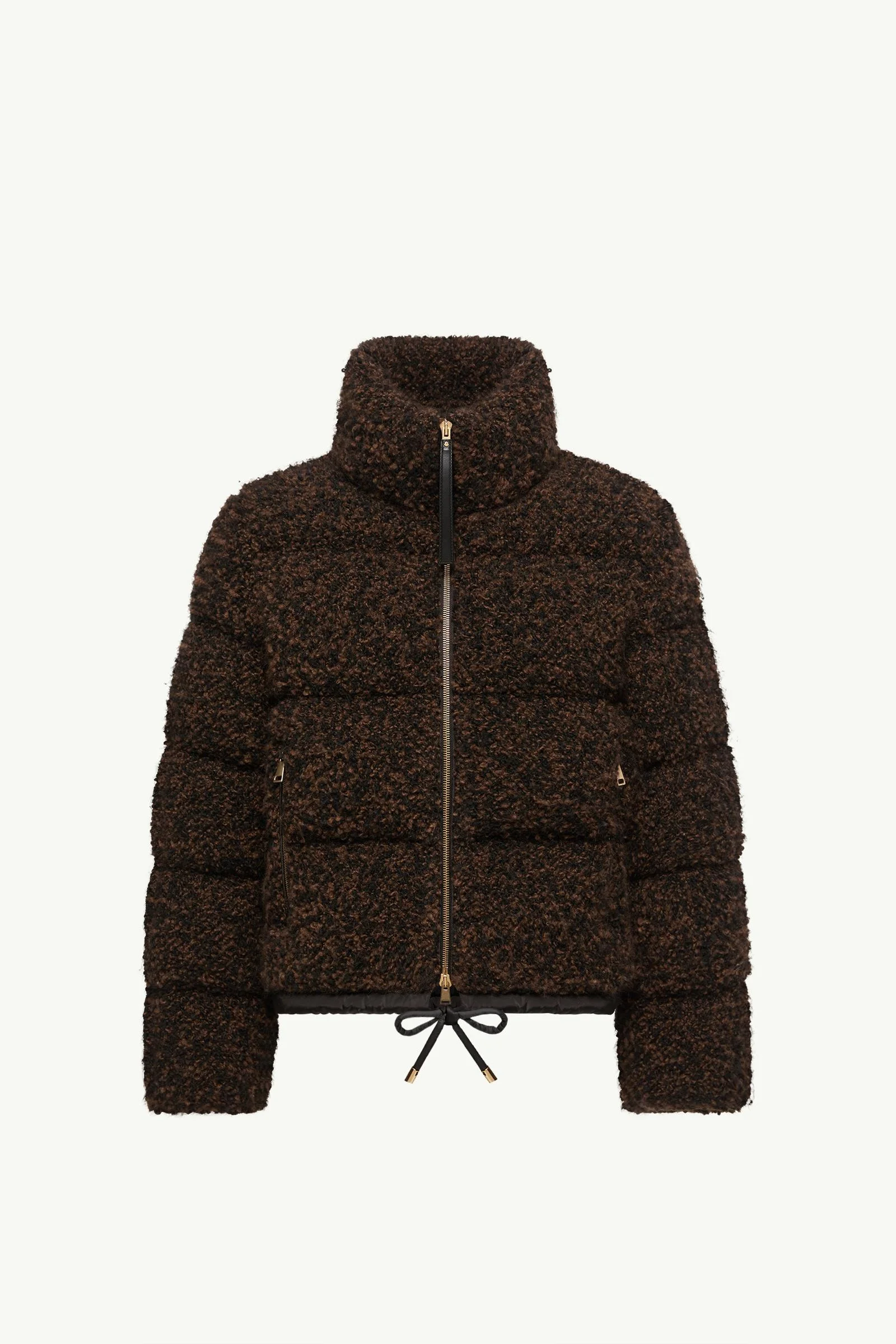 Trascendance Tweed Short Down Jacket - 1