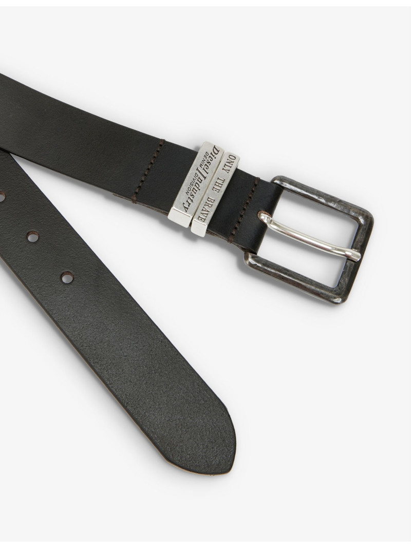 Diesel B-Guarantee leather belt outlook