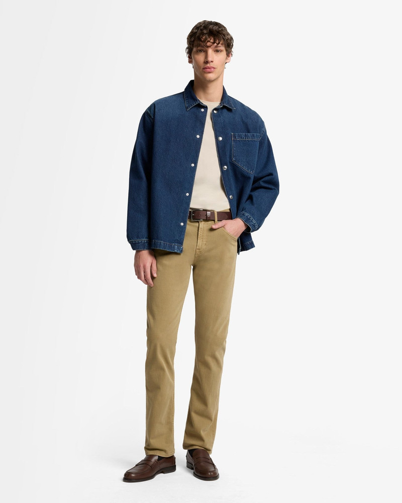 7 For All Mankind Left Hand The Straight In Silver Mink outlook