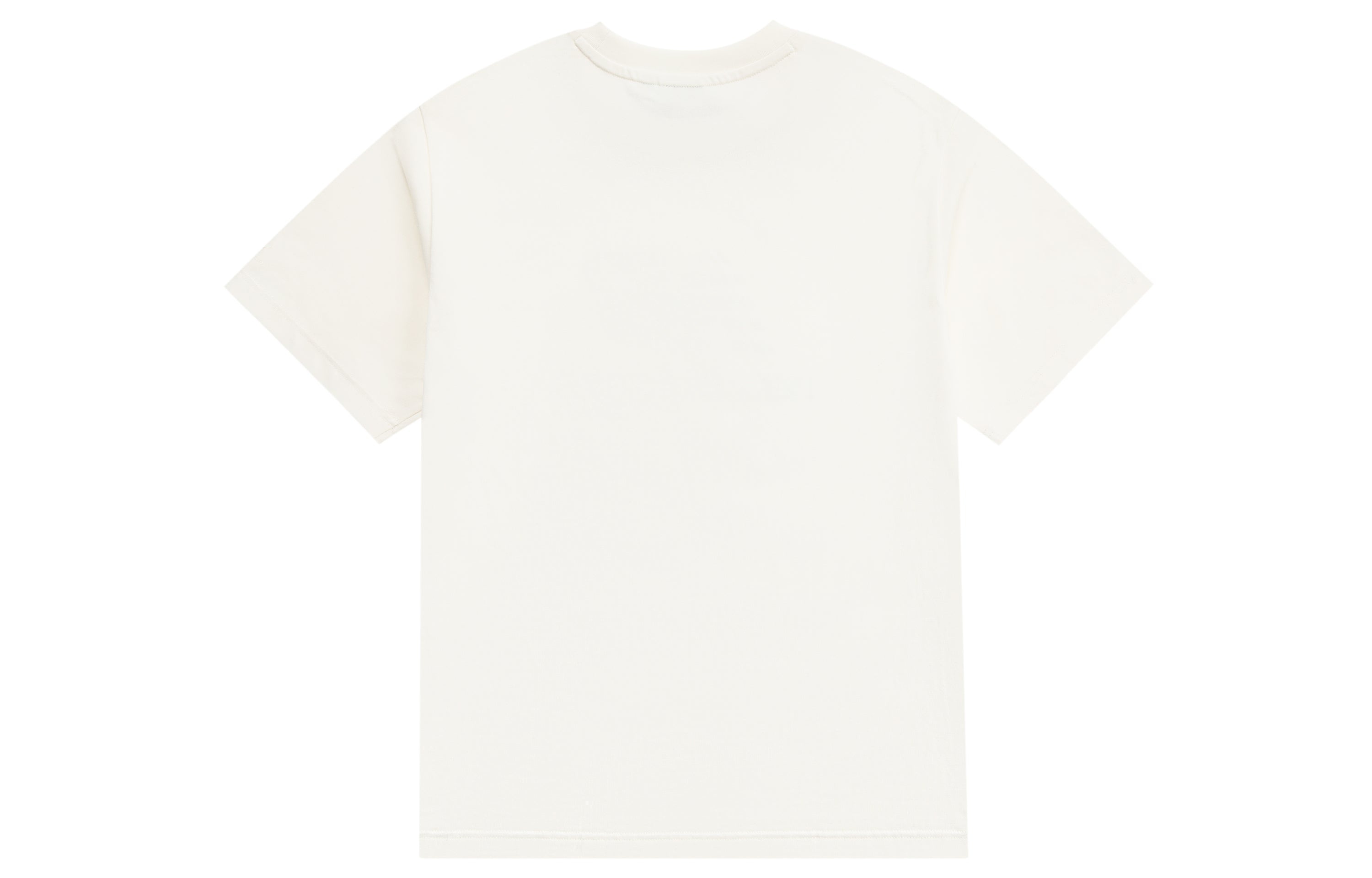 New Balance Essentials Stacked Logo Tee 'Cream White Blue' 5ED25333-IV - 2