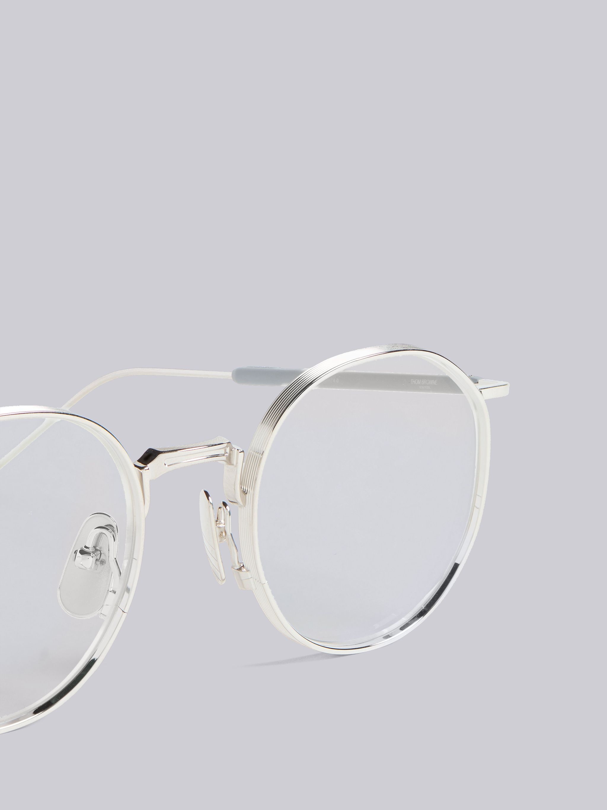 TB125 - Silver Pantos Glasses - 2