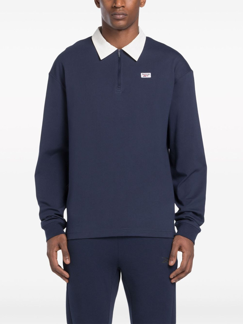 Reebok Court Sport quarter-zip sweatshirt outlook