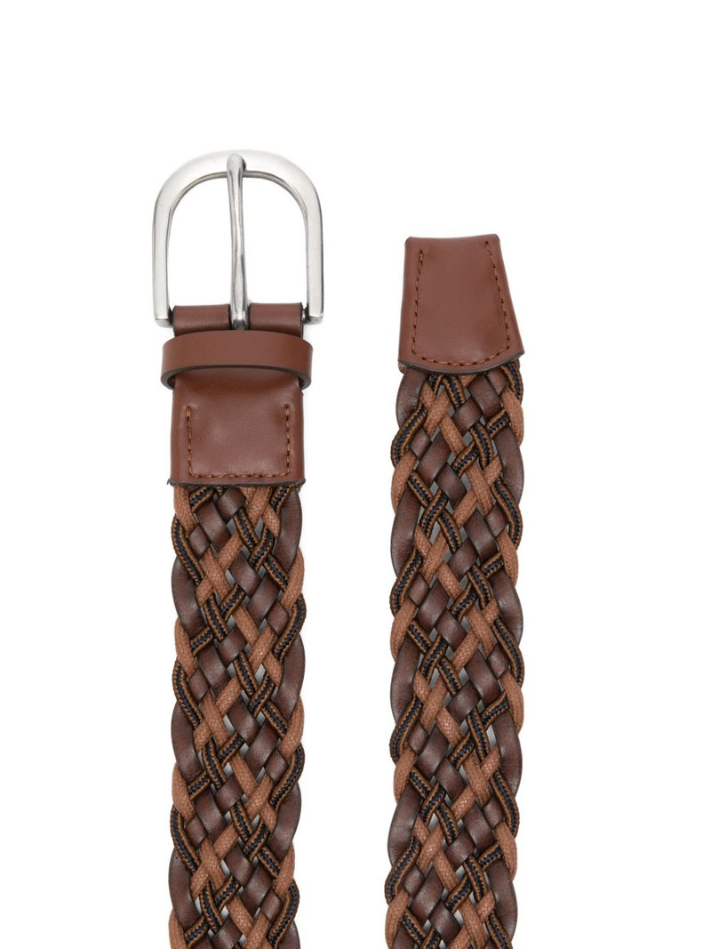 Paul Smith braided leather belt outlook
