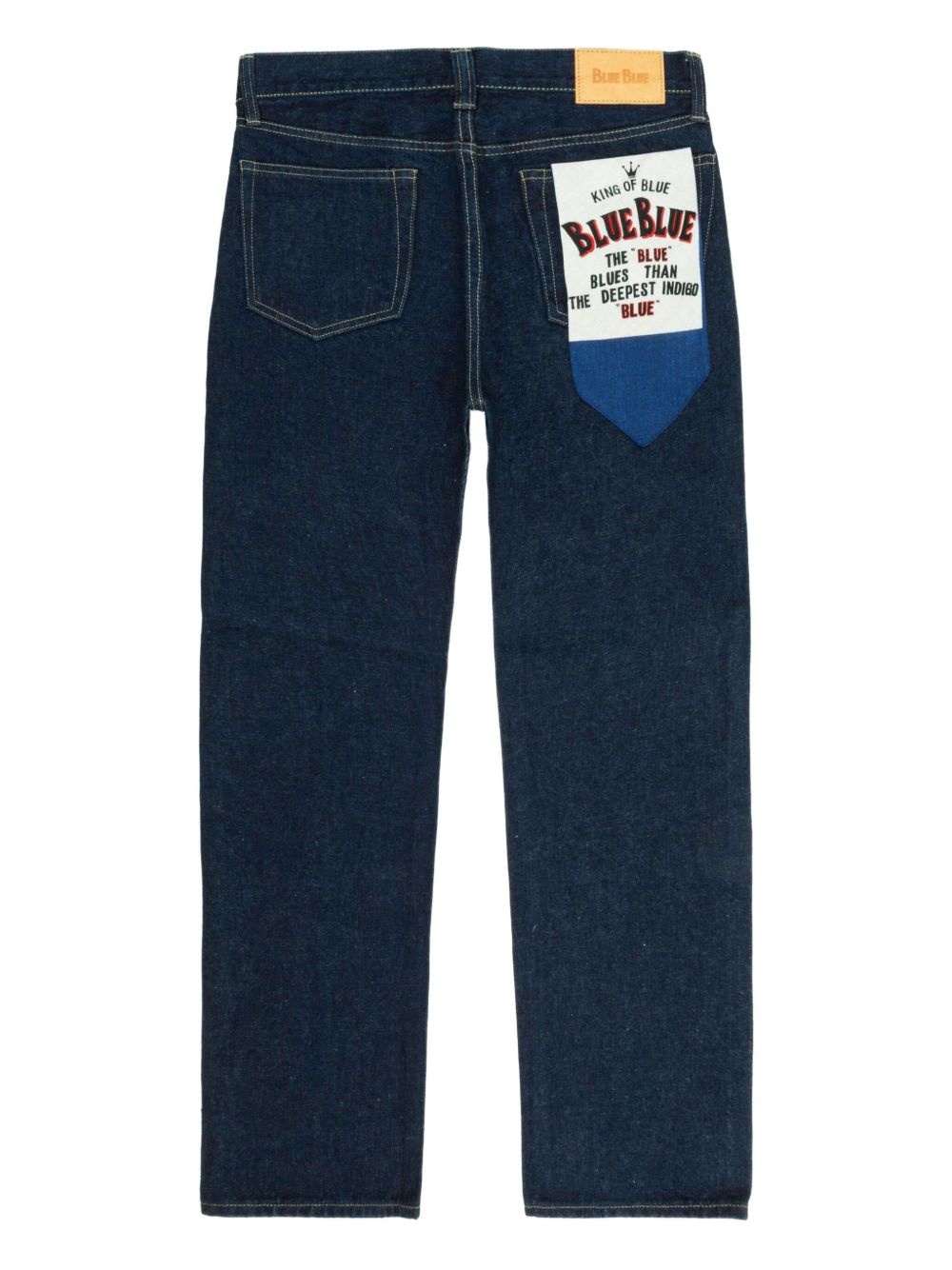 woven selvedge jeans - 2
