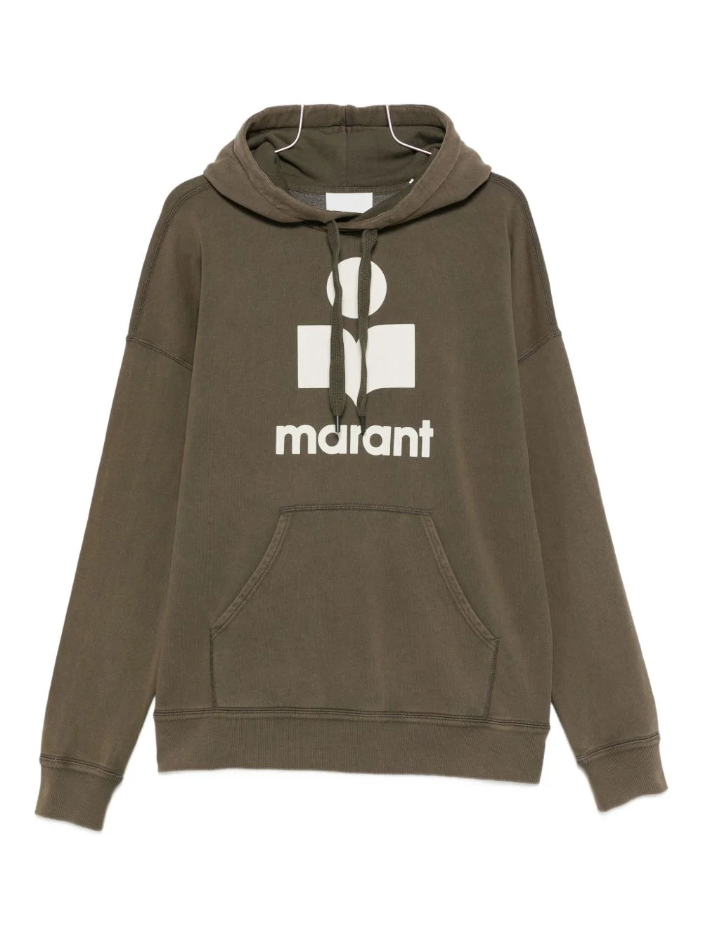 logo-print hoodie - 1