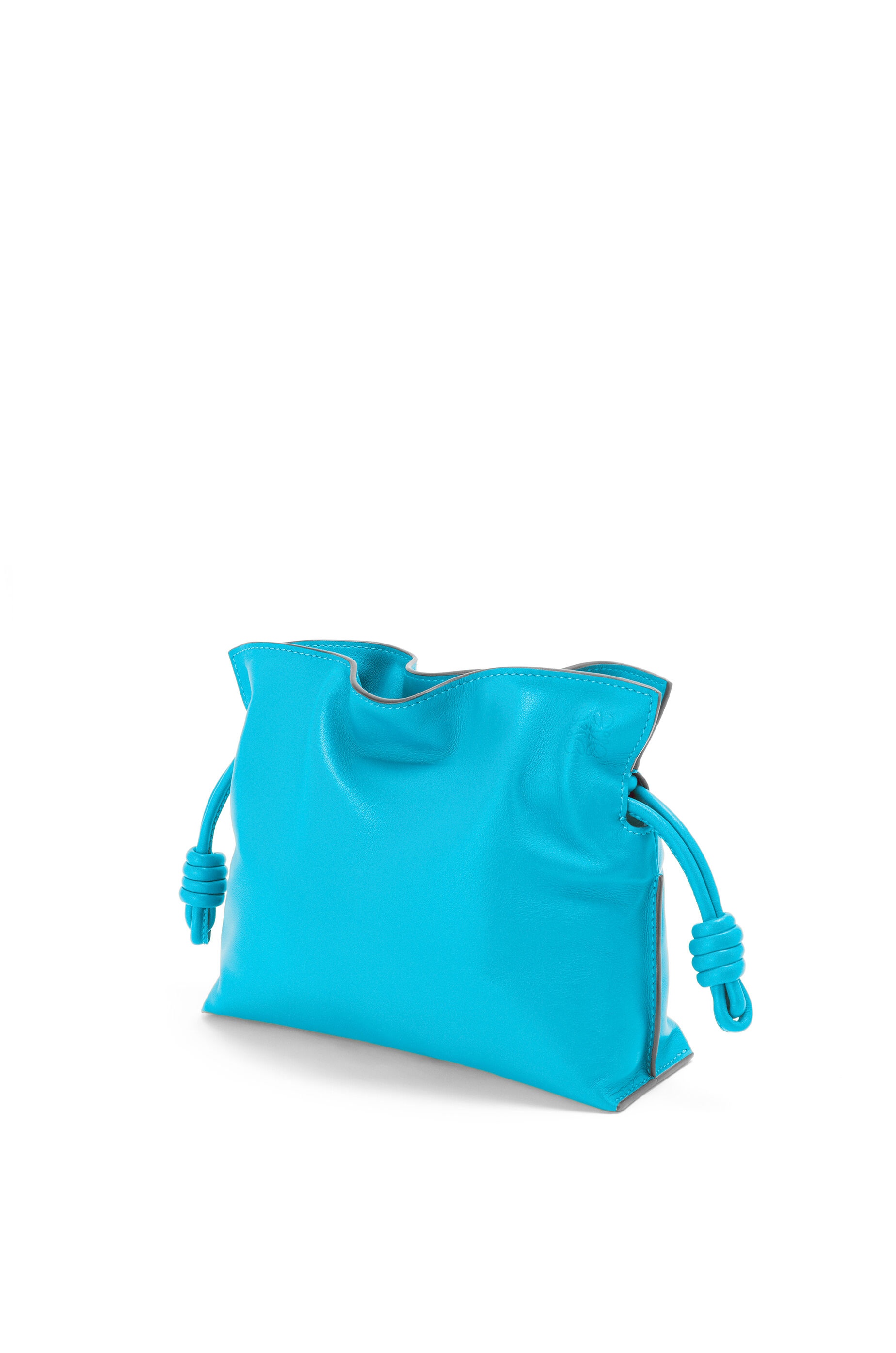 Mini Flamenco clutch in nappa calfskin - 3