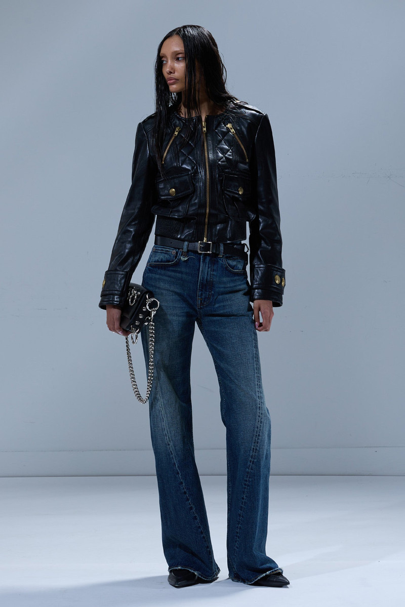 TWISTED SEAM FLARE JEAN 1
