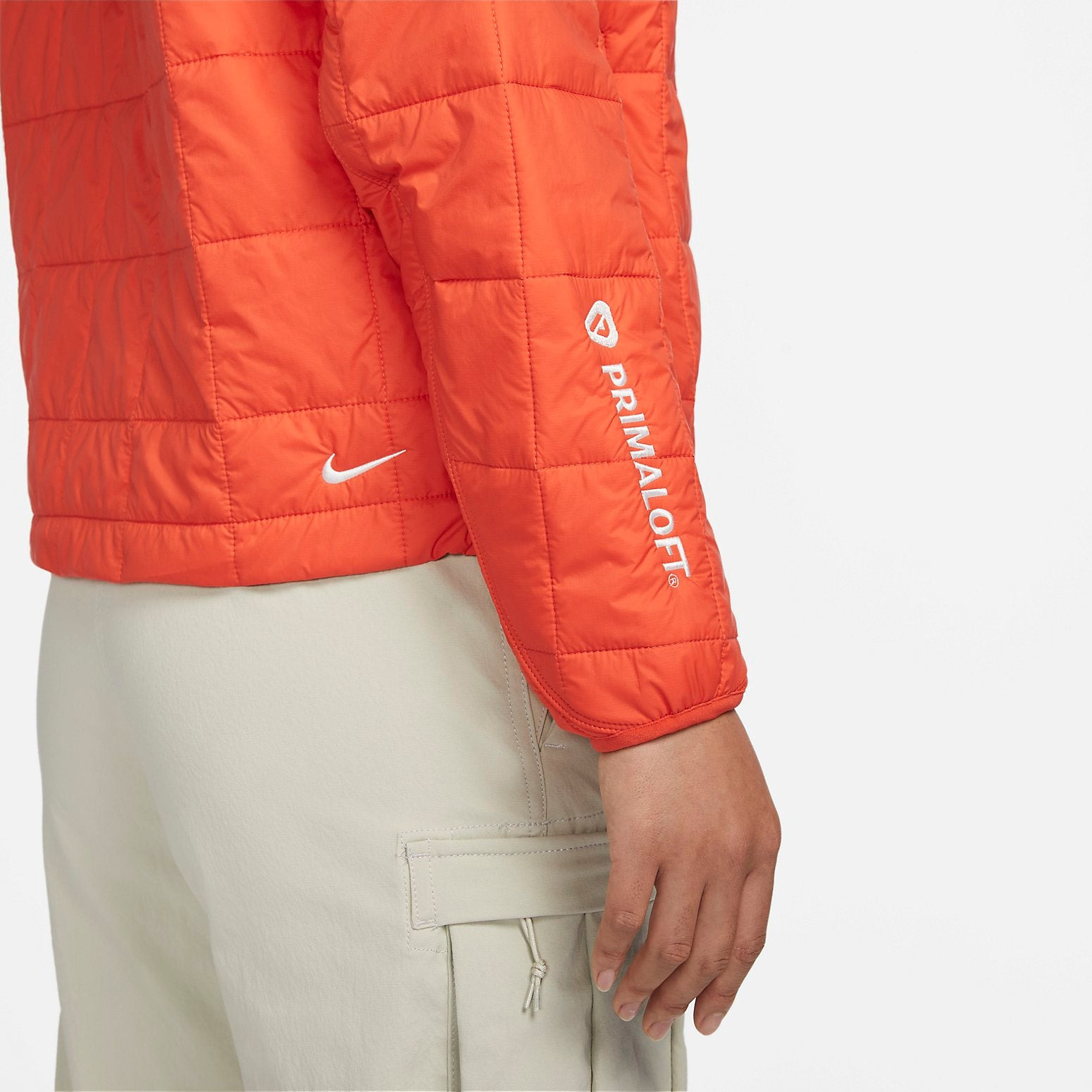 (WMNS) Nike ACG "Rope de Dope" Therma-FIT ADV Quilted Jacket 'Orange White' FN1944-809 - 5