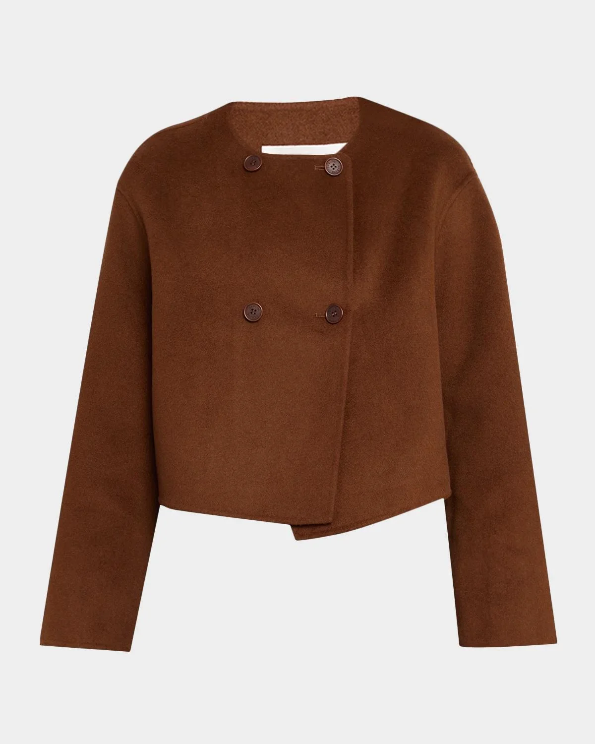 Floren Cropped Double-Breasted Jacket - 1