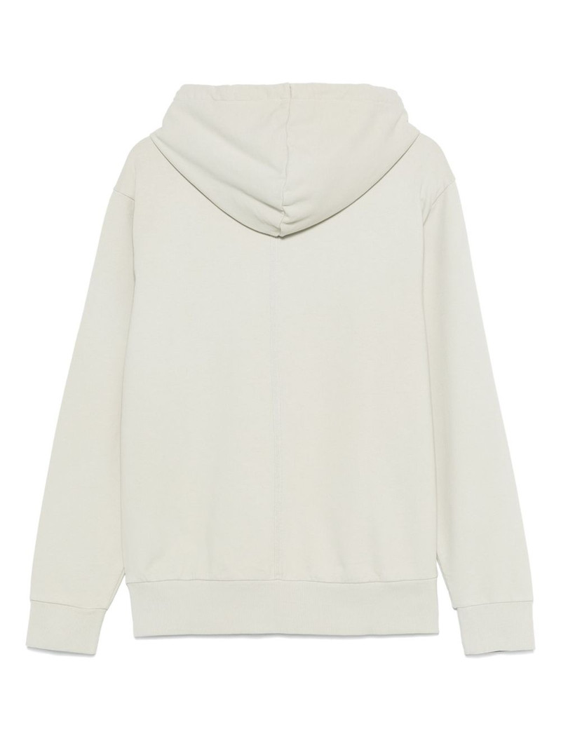 BOSS logo-embroidered hoodie outlook