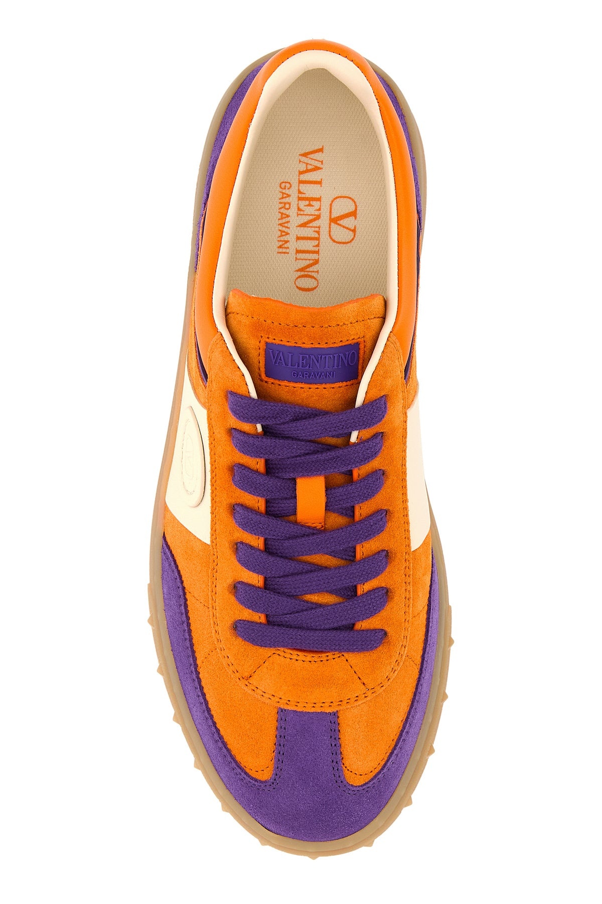 Multicolor suede Upvillage sneakers - 4