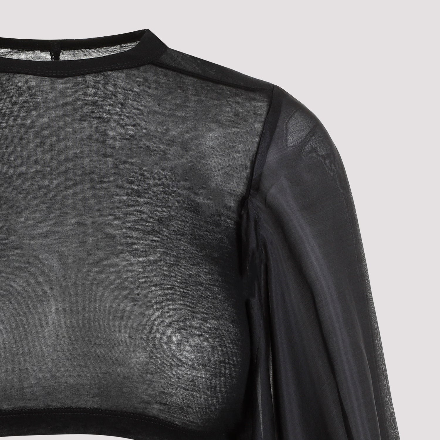 Rick Owens Flag Crop Habotai Top Women - 3
