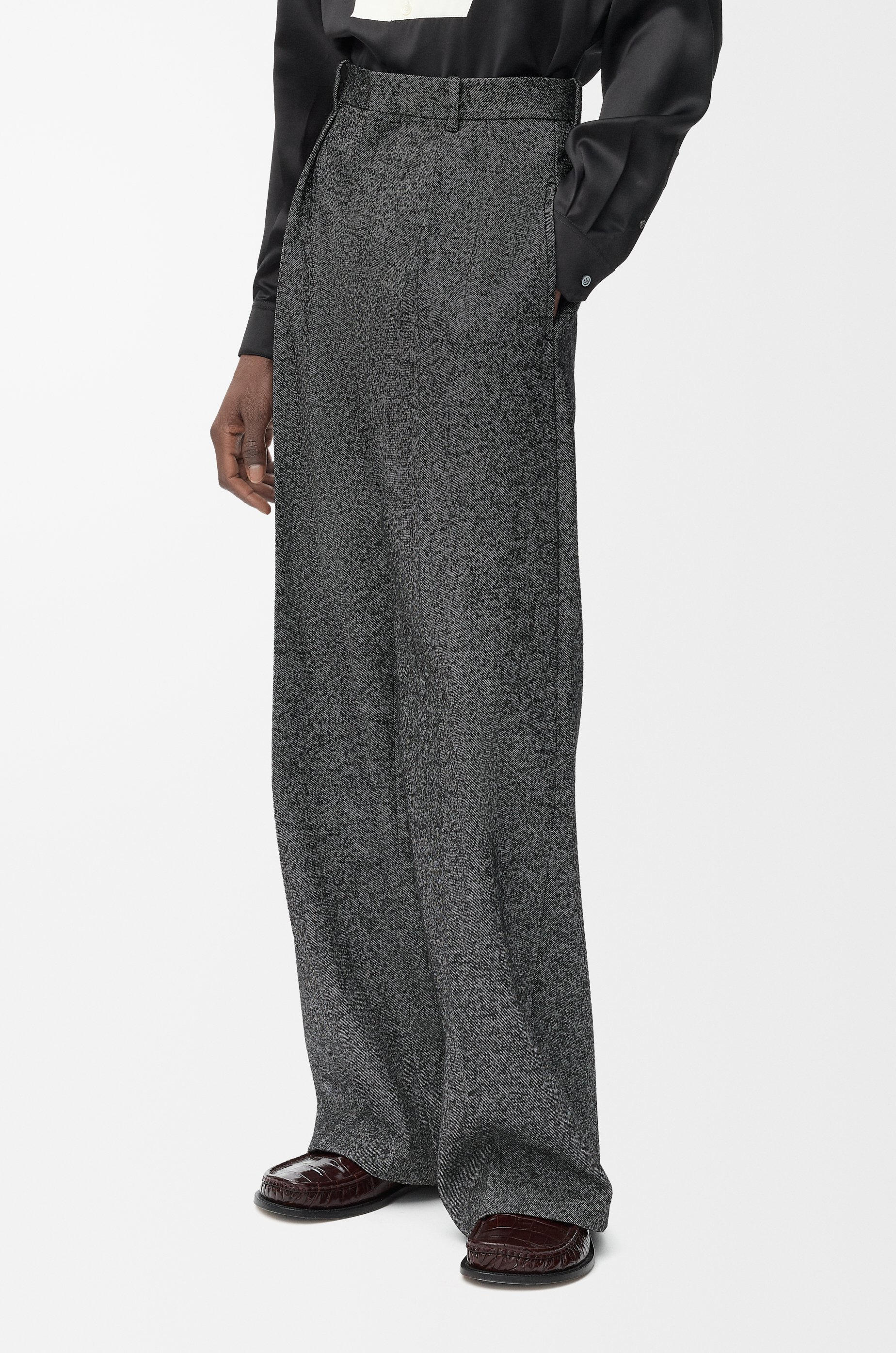 Trousers in wool blend - 3