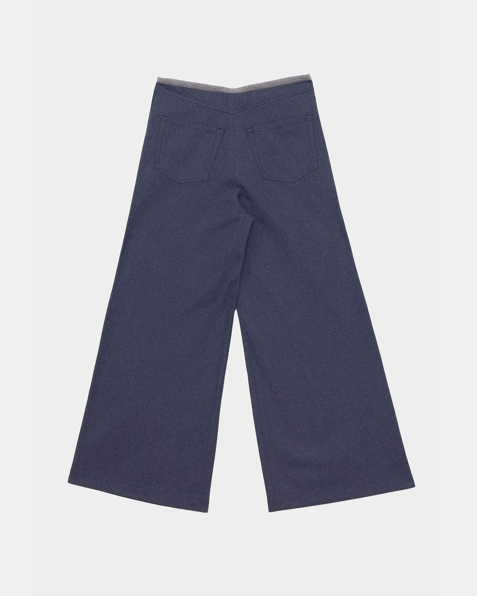Arthur Loose Pants - Recycled Cotton Denim - 7