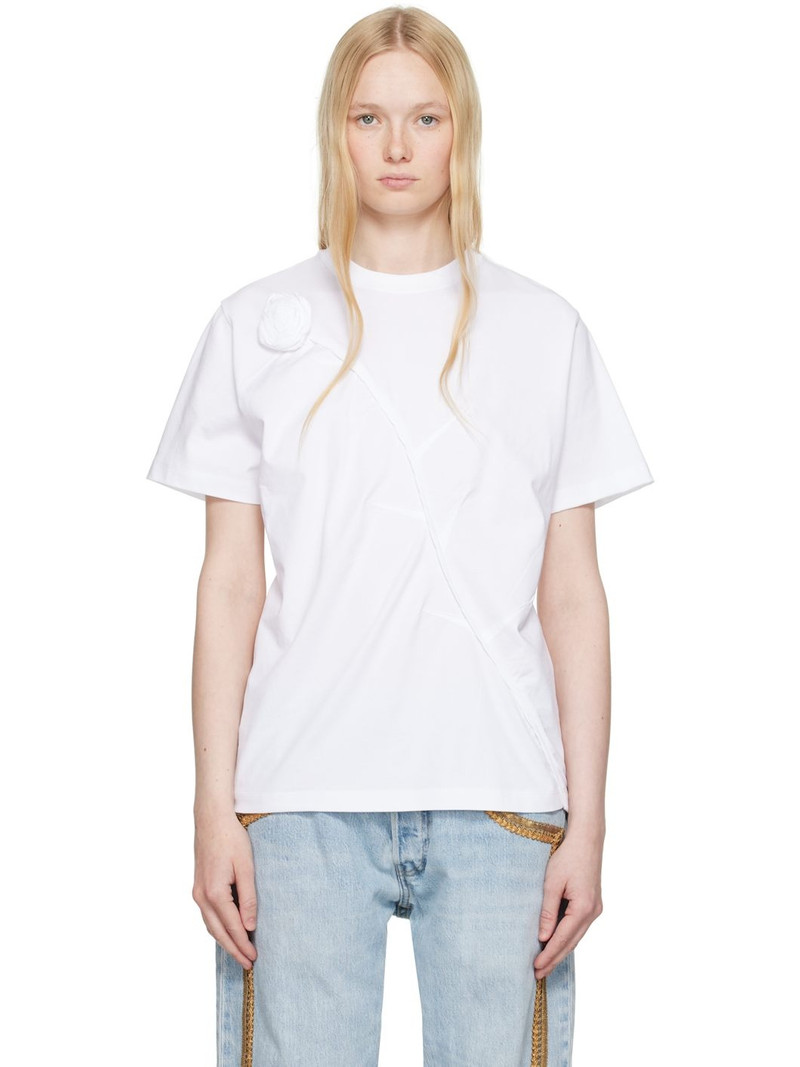 White Disney Rose T-shirt 1