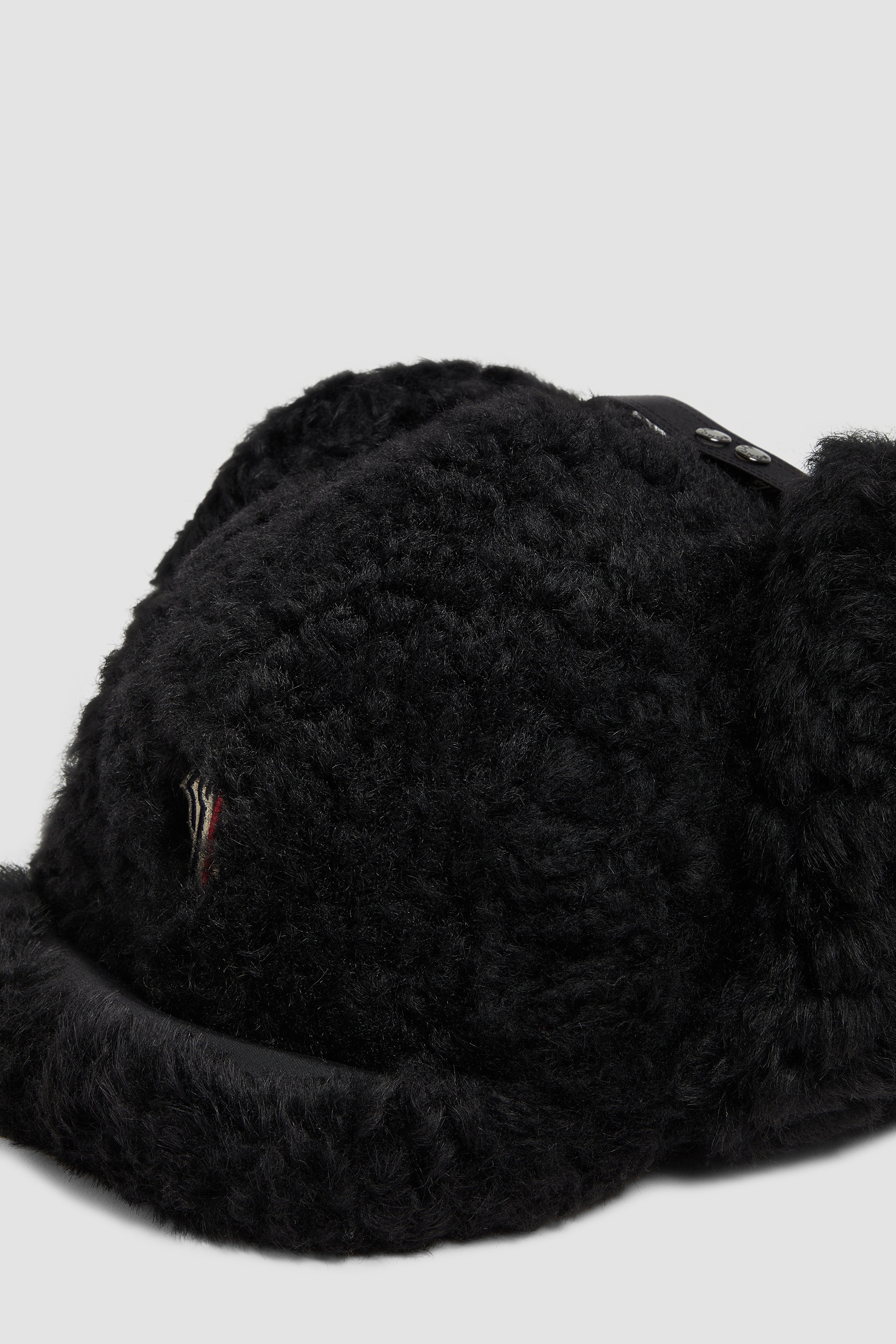 Padded Shearling Aviator Hat - 6
