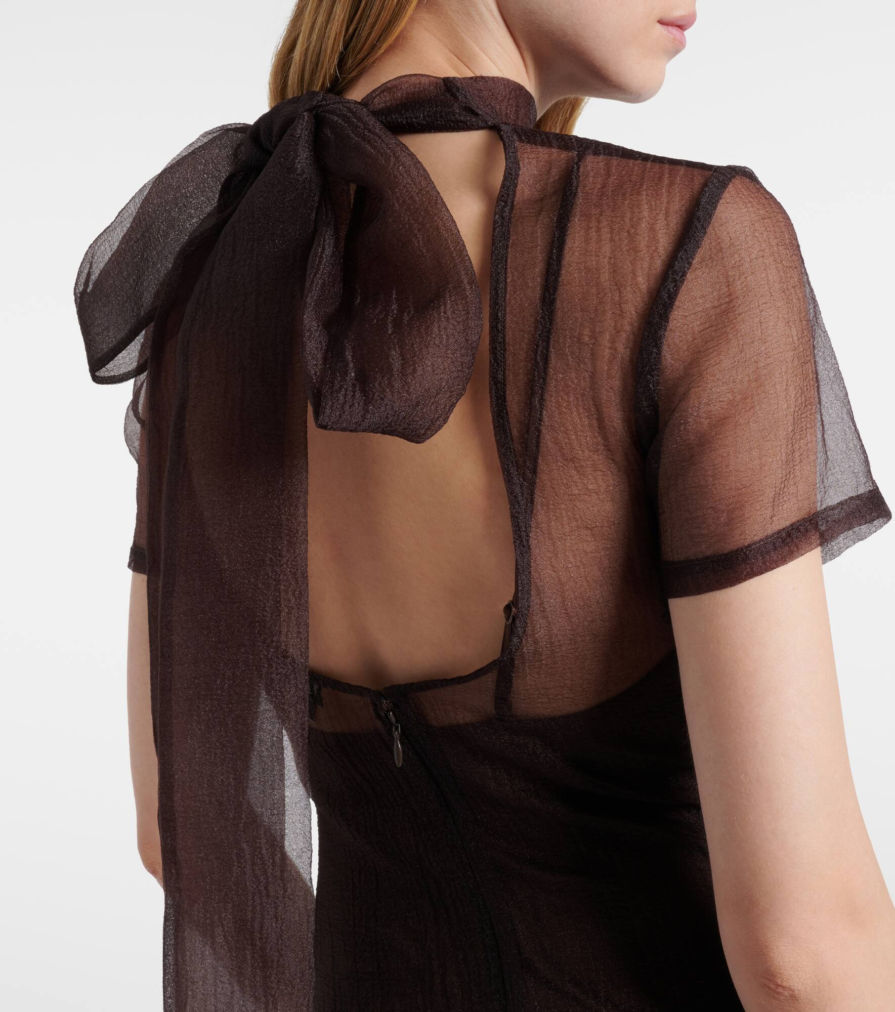Calluna organza maxi dress - 6