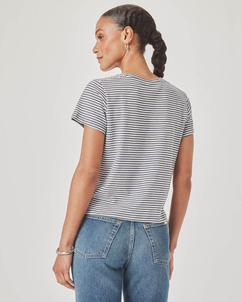 Louisa Short Sleeve Stripe Tee 5