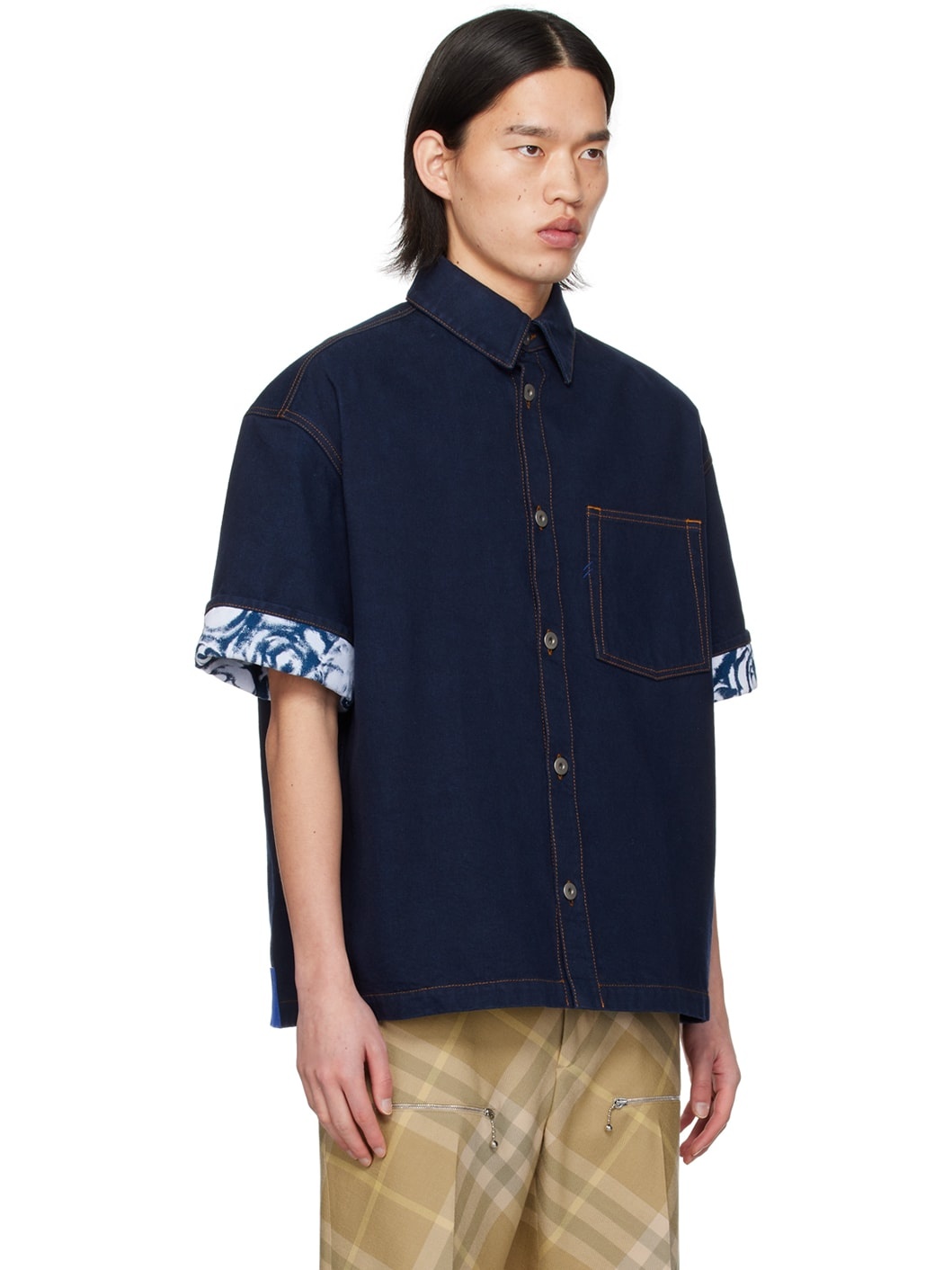 Indigo Heavyweight Denim Shirt - 2