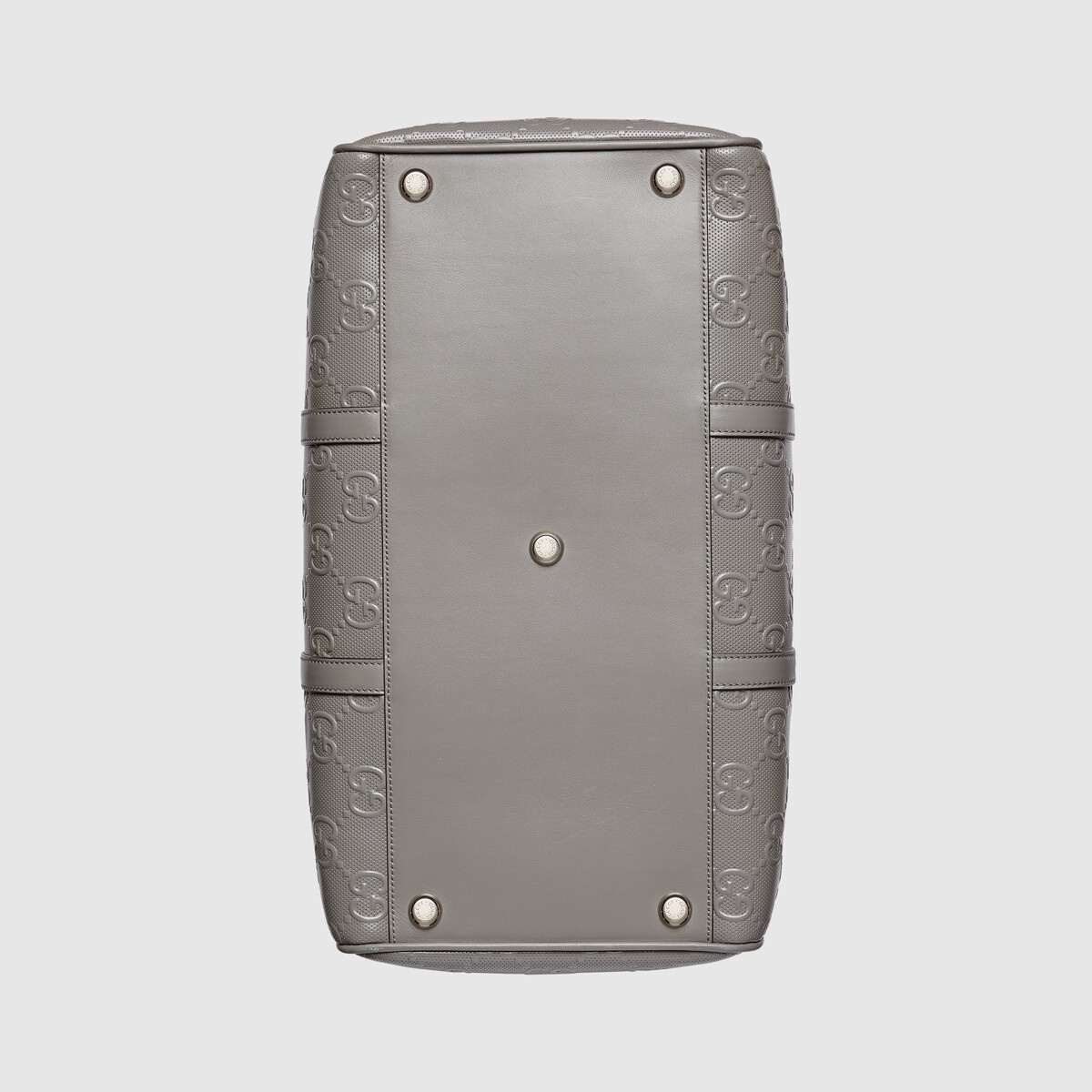 GG embossed duffle bag - 7