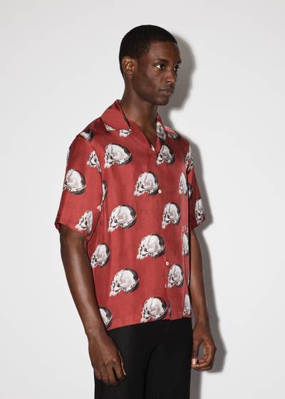 AMIRI ALL OVER SKULL BOWLING SHIRT outlook